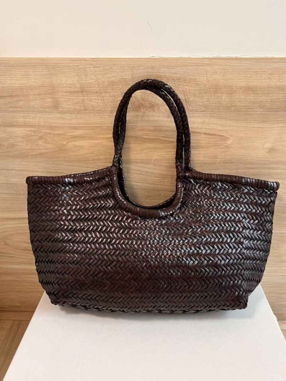 DRAGON DIFFUSION Dragon Diffusion Big Bag in dark brown leather - Picture 3 of 10
